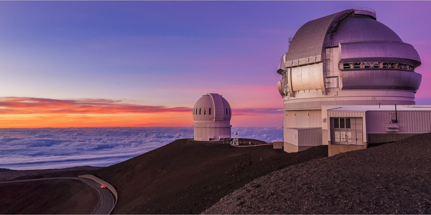 Melihat Galaksi dari Observatorium Mauna Kea, Hawaii